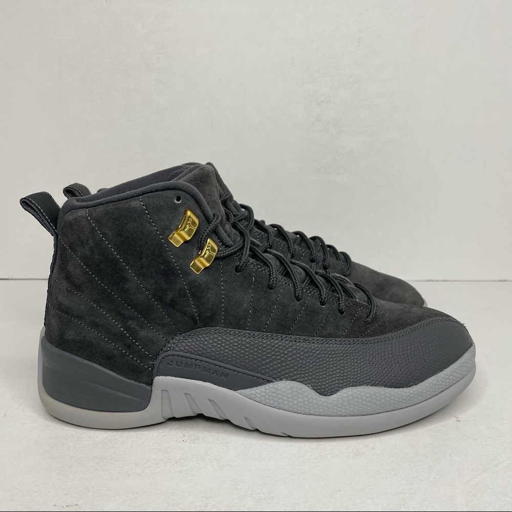 Nike Air Jordan 12 Retro “Wolf Grey/Dark Grey” WORN - Picture 4 of 8